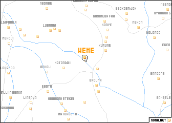 map of Weme