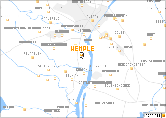 map of Wemple