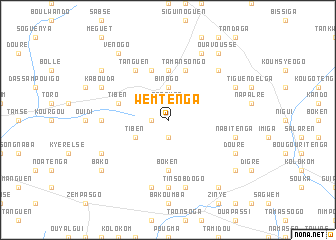 map of Wèmtenga