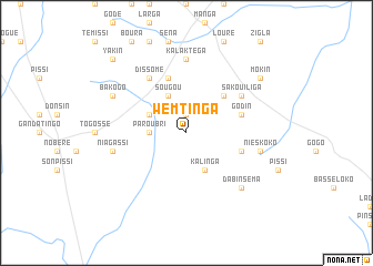 map of Wemtinga