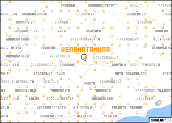 map of Wenahatamuna