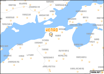 map of Wen\