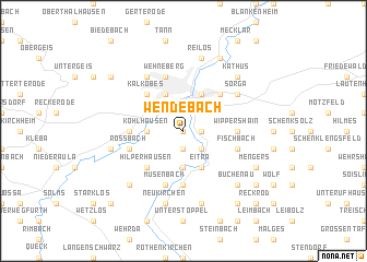 map of Wendebach