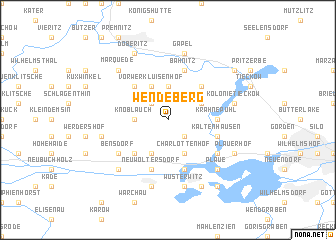 map of Wendeberg