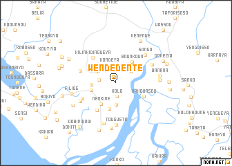 map of Wendédenté