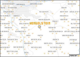 map of Wendelstein