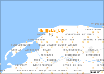 map of Wendelstorf