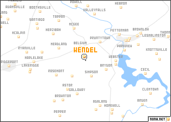 map of Wendel