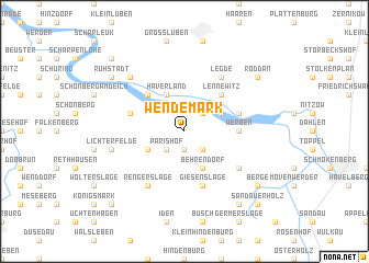 map of Wendemark