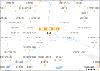 map of Wendemark