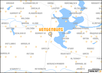 map of Wendenburg