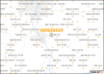 map of Wendessen