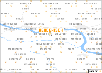 map of Wendewisch