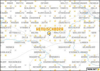 map of Wendischbora