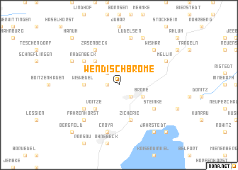 map of Wendischbrome