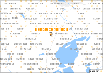 map of Wendisch Rambow