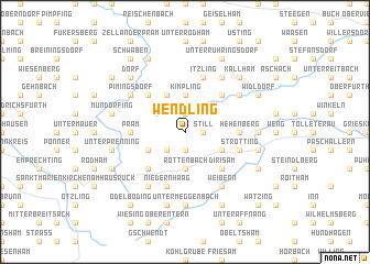 map of Wendling