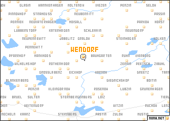 map of Wendorf