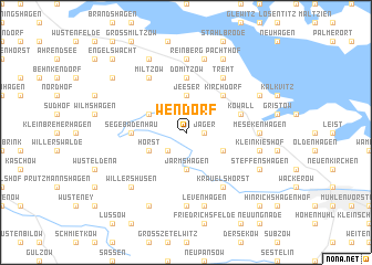 map of Wendorf