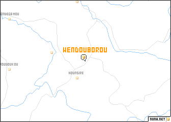 map of Wendou Borou