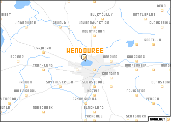 map of Wendouree