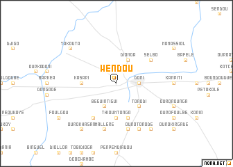 map of Wèndou