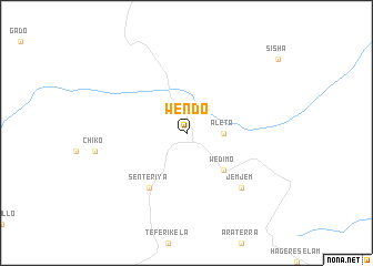 map of Wendo