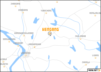 map of Wengang