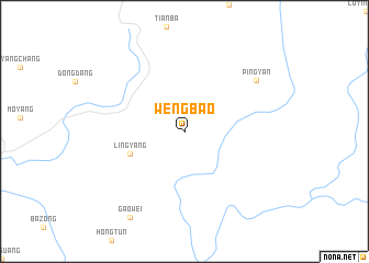 map of Wengbao