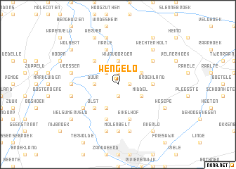map of Wengelo