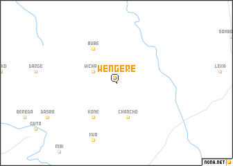 map of Wengerē