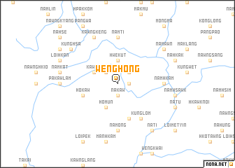 map of Wenghong