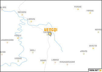 map of Wengqi