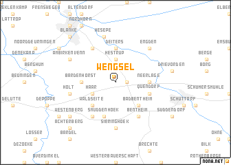 map of Wengsel