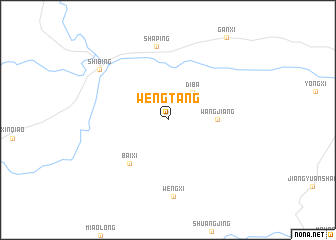 map of Wengtang