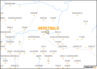 map of Wengtoulo