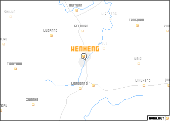 map of Wenheng