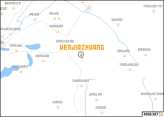 map of Wenjiazhuang