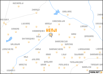 map of Wenji