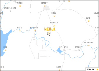 map of Wenjī