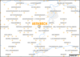 map of Wenkbach