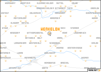 map of Wenkeloh