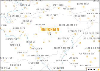 map of Wenkheim