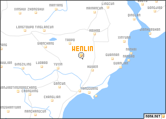 map of Wenlin