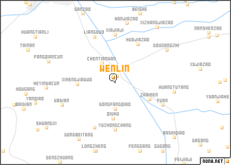 map of Wenlin