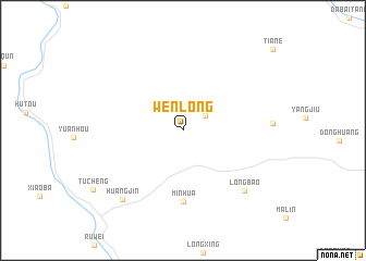 map of Wenlong
