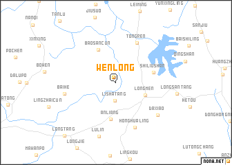 map of Wenlong