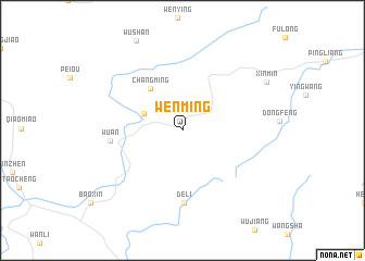 map of Wenming
