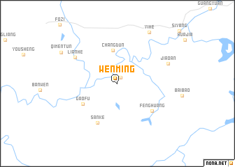 map of Wenming