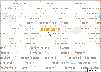 map of Wenndorf